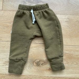 Childhoods clothing Gusset pants, khaki green